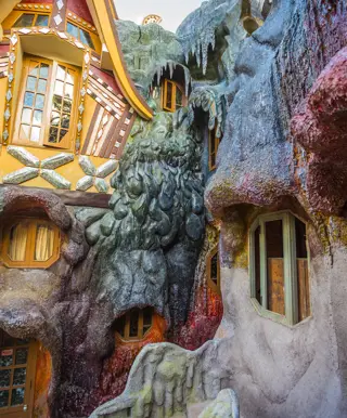 Mal etwas abdrehen im Crazy House